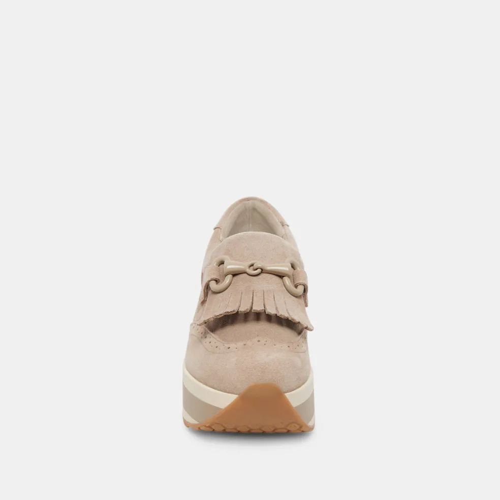 Jhax Sneakers Almond Suede