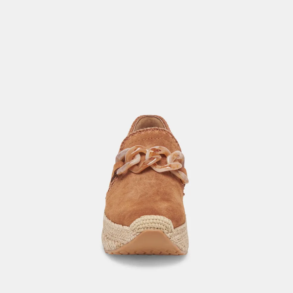 Jhenee Espadrille Sneakers Pecan Suede