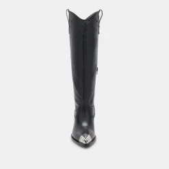 Kamryn Boots Black Leather