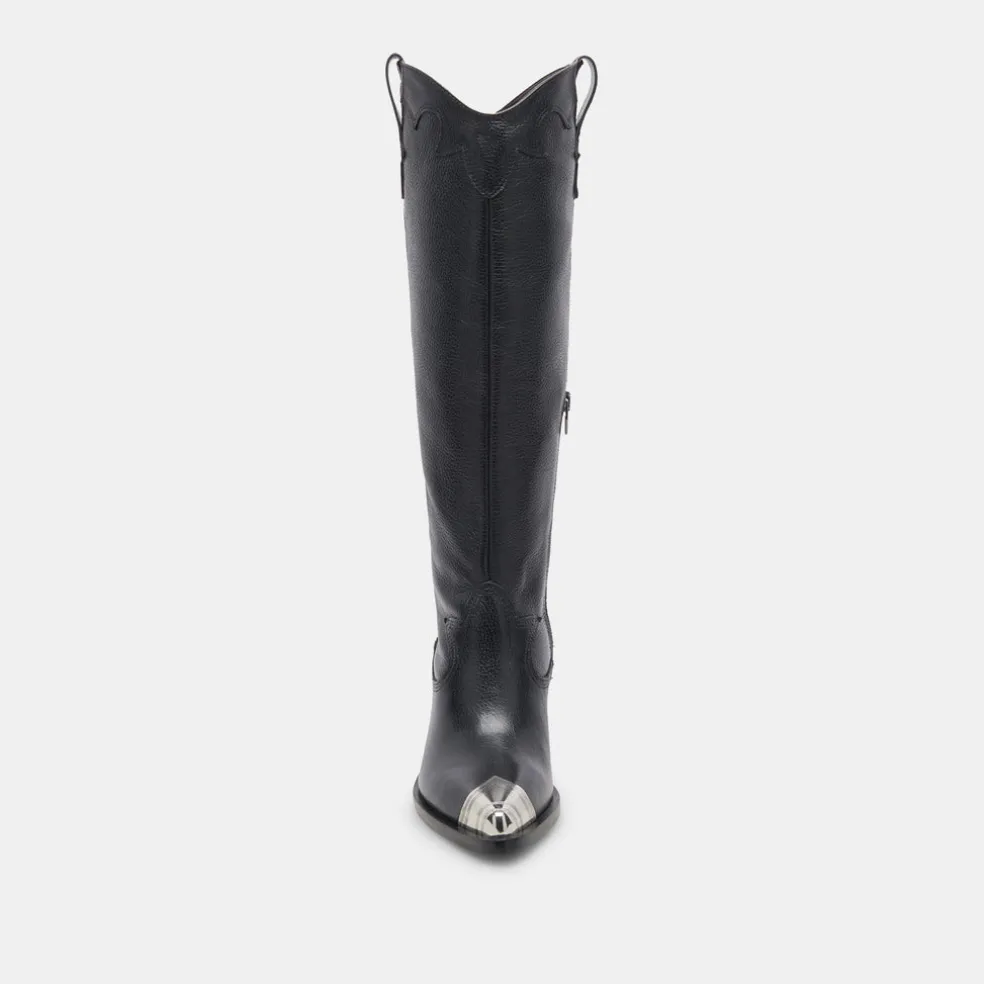 Kamryn Boots Black Leather