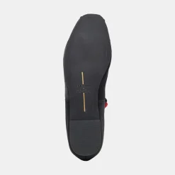 Lilly Ballet Flats Black Multi Satin