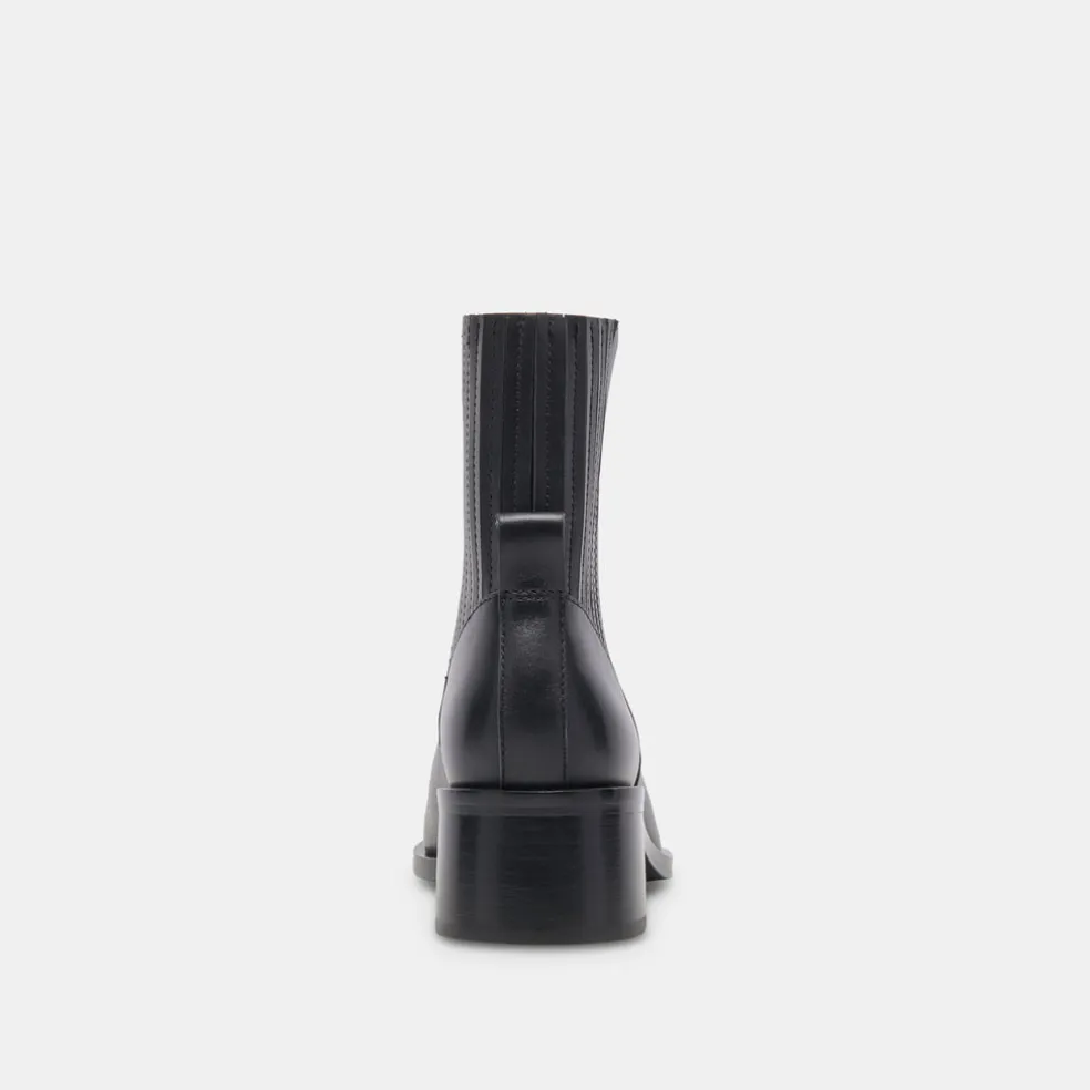 Linny H2O Boots Black Leather