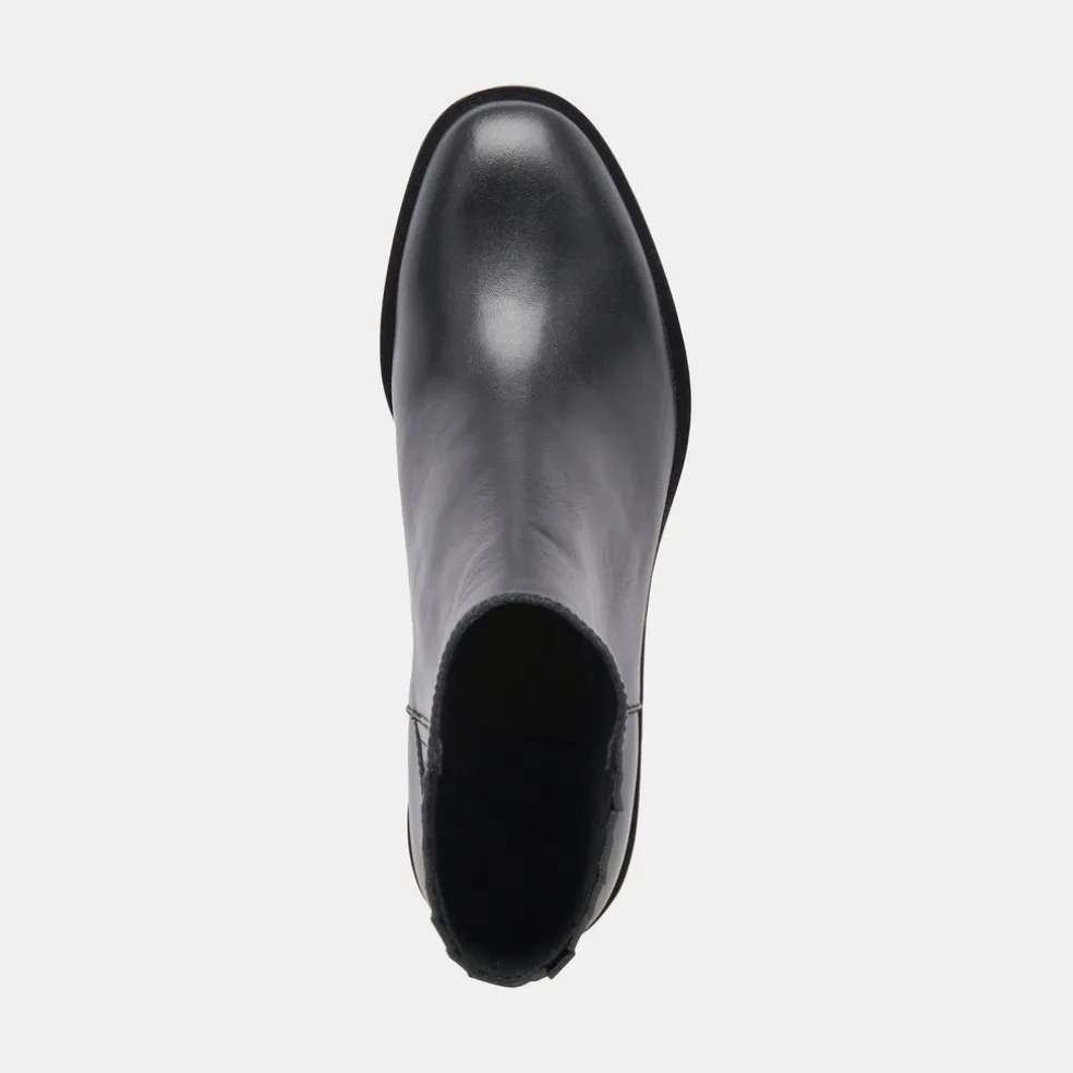 Linny H2O Boots Black Leather