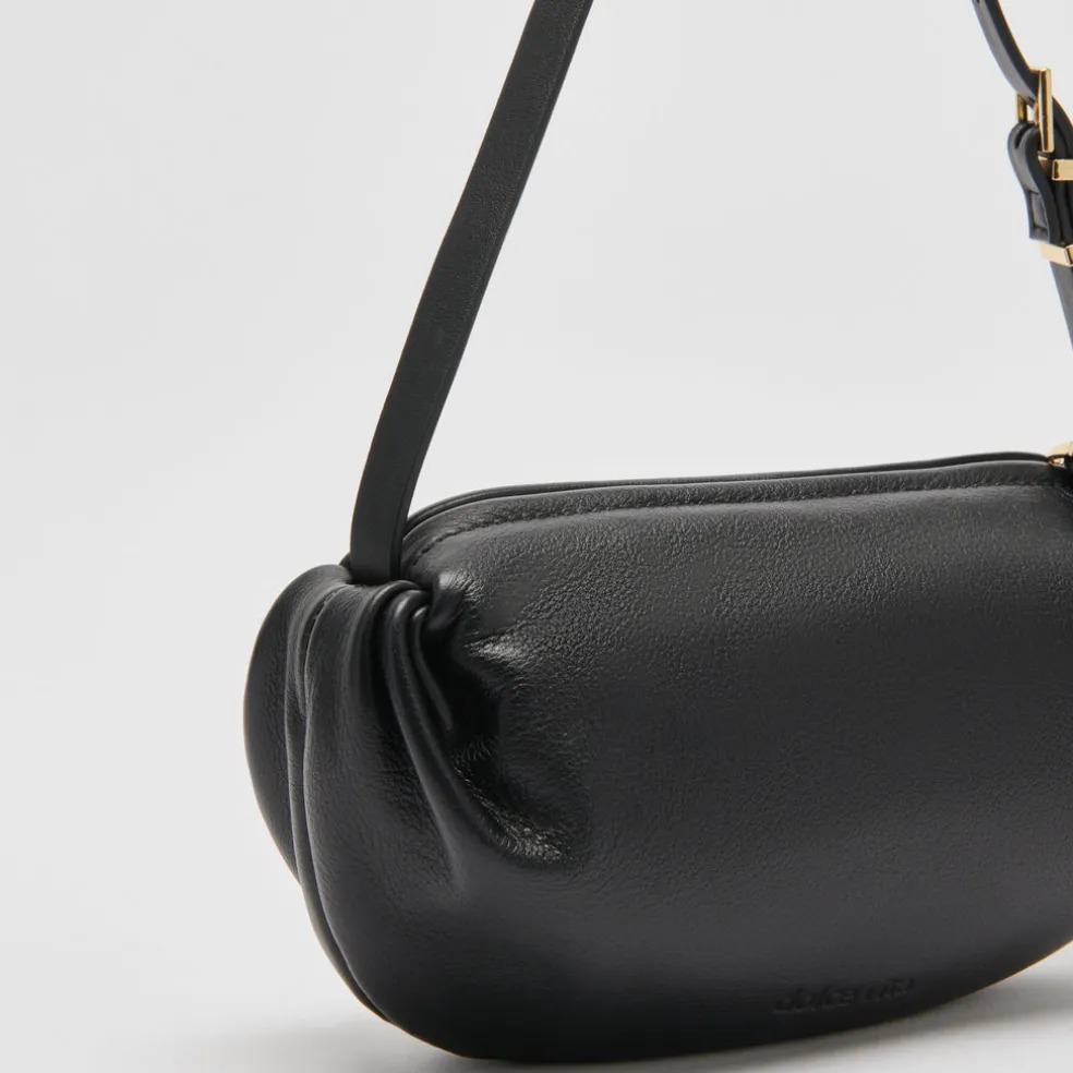 Livi Shoulder Bag Black Leather