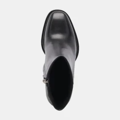 Lochly Boots Black Leather