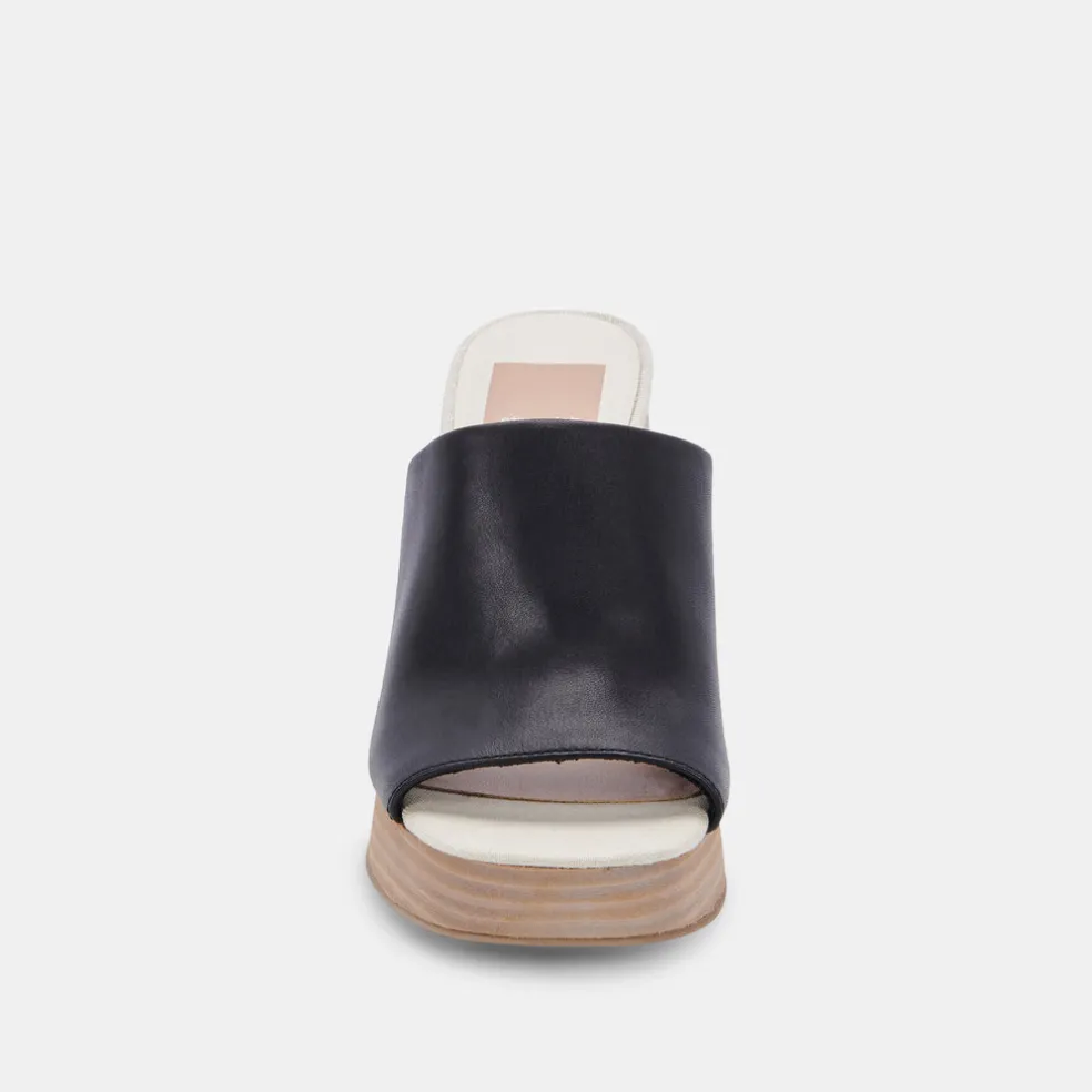 Lukas Heels Black Leather