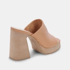 Lukas Heels Sand Leather