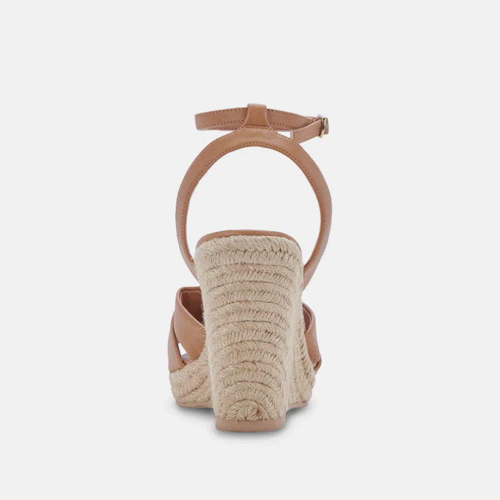 Maze Wedges Luggage Leather