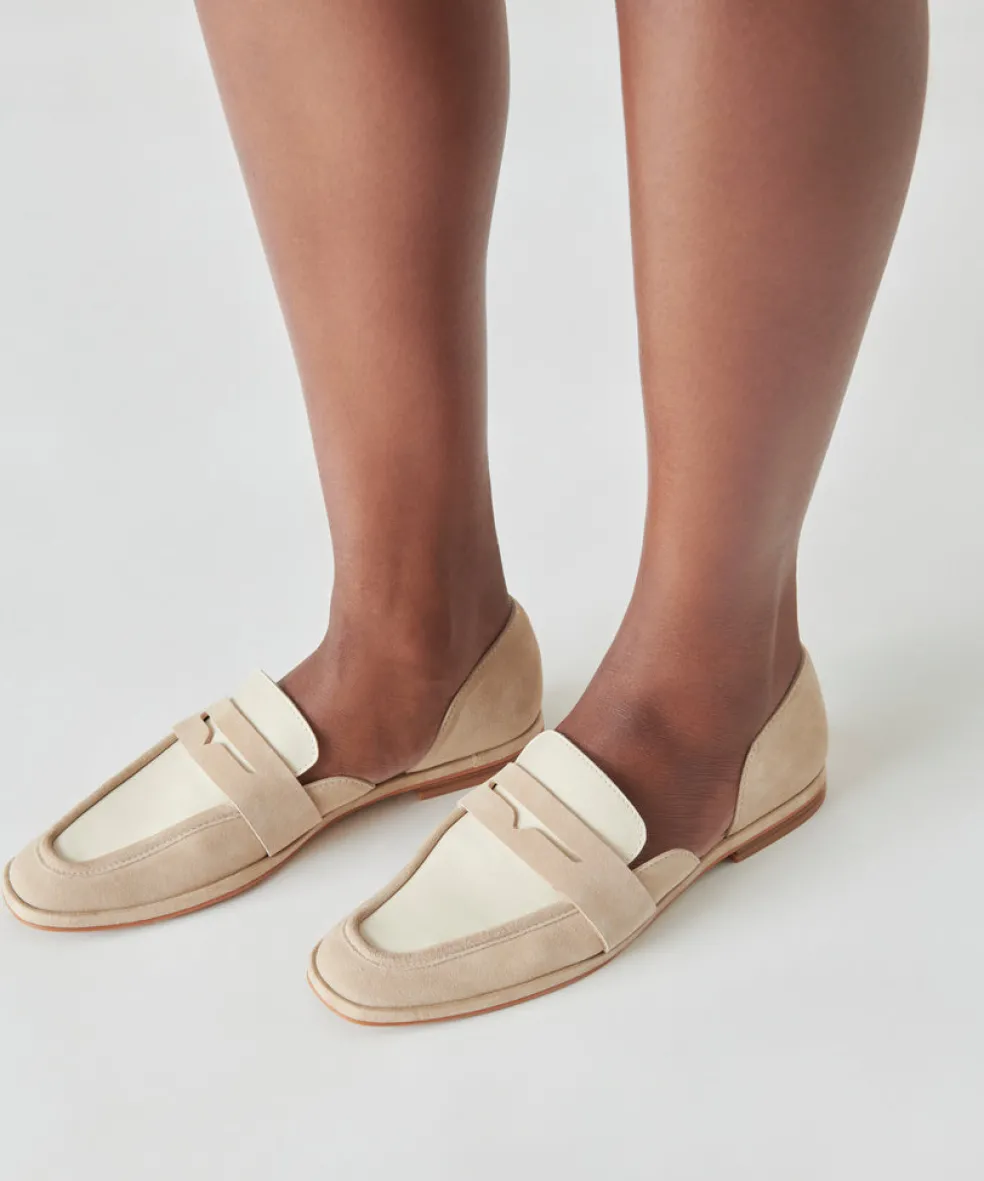 Moyra Flats Dune Multi Suede
