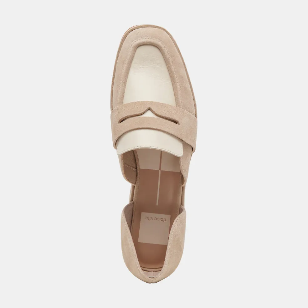 Moyra Flats Dune Multi Suede