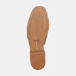 Moyra Flats Truffle Suede