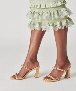 Naja Heels Beachwood Raffia