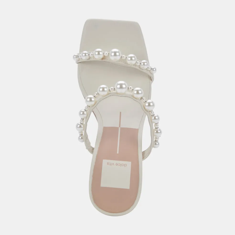 Naja Pearl Heels Ivory Stella