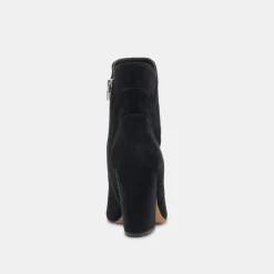 Neena Booties Onyx Suede