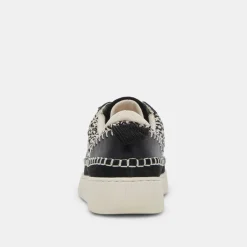 Nicona Sneakers White Black Knit