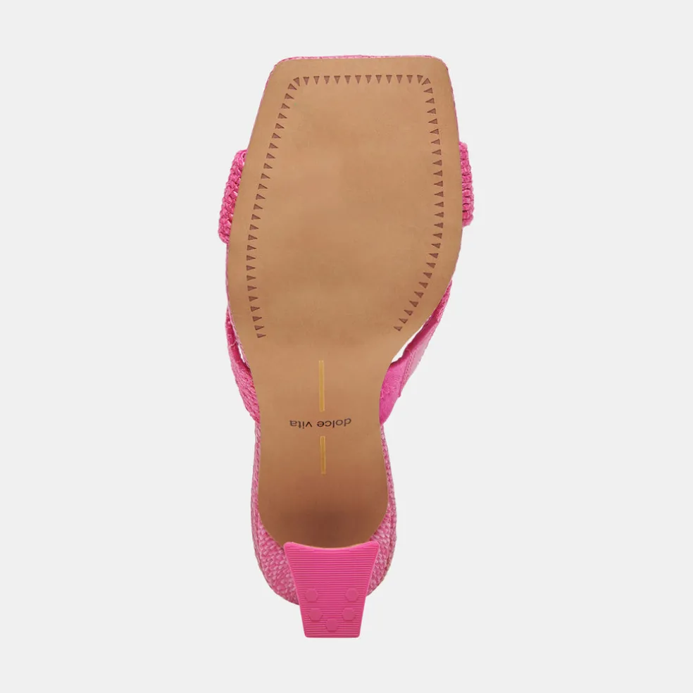 Nitro Heels Orchid Raffia