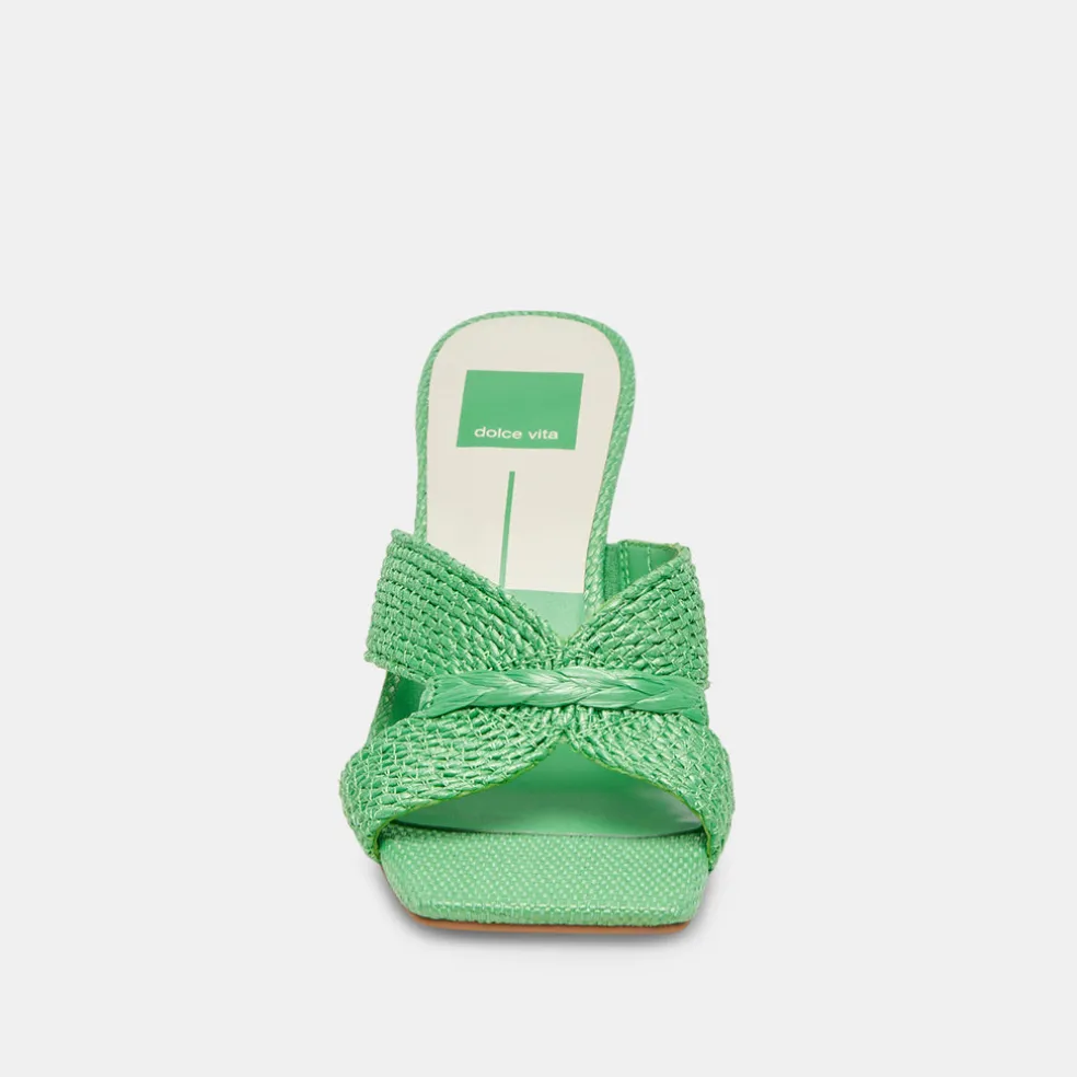 Nitro Heels Seaglass Raffia