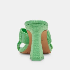 Nitro Heels Seaglass Raffia