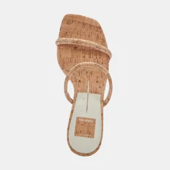 Noles Heels Natural Cork