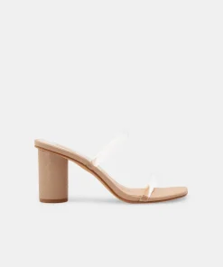 Noles Heels Nude Crystal