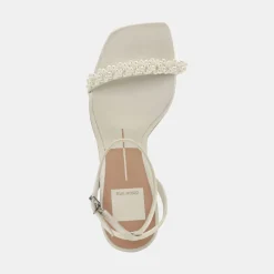 Nory Heels Vanilla Pearls