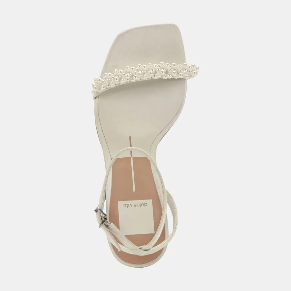 Nory Heels Vanilla Pearls