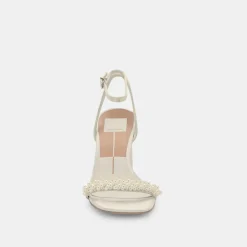 Nory Heels Vanilla Pearls