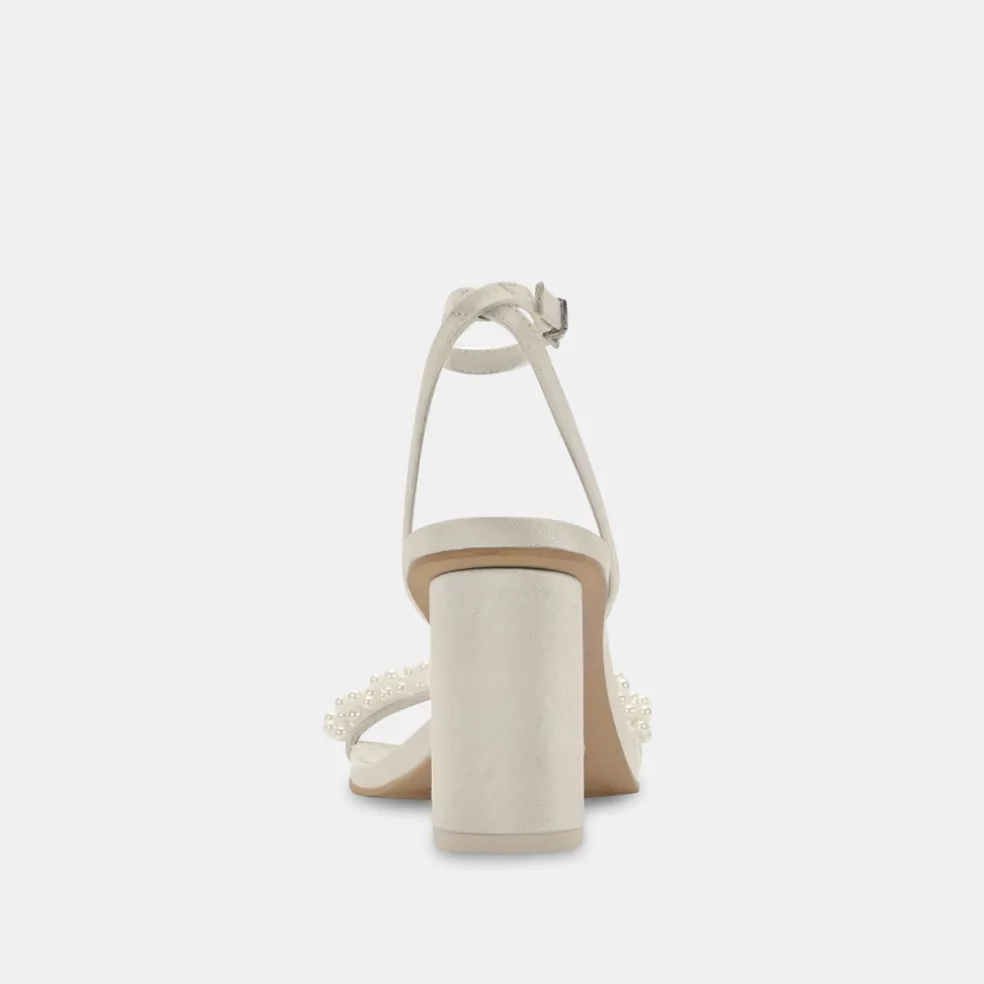 Nory Heels Vanilla Pearls