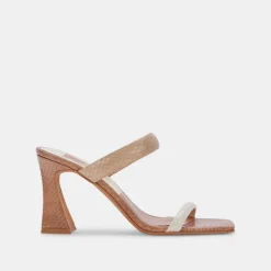 Novah Heels Lt Taupe Multi Stella