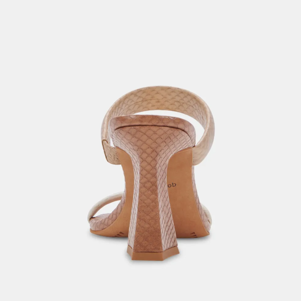 Novah Heels Lt Taupe Multi Stella