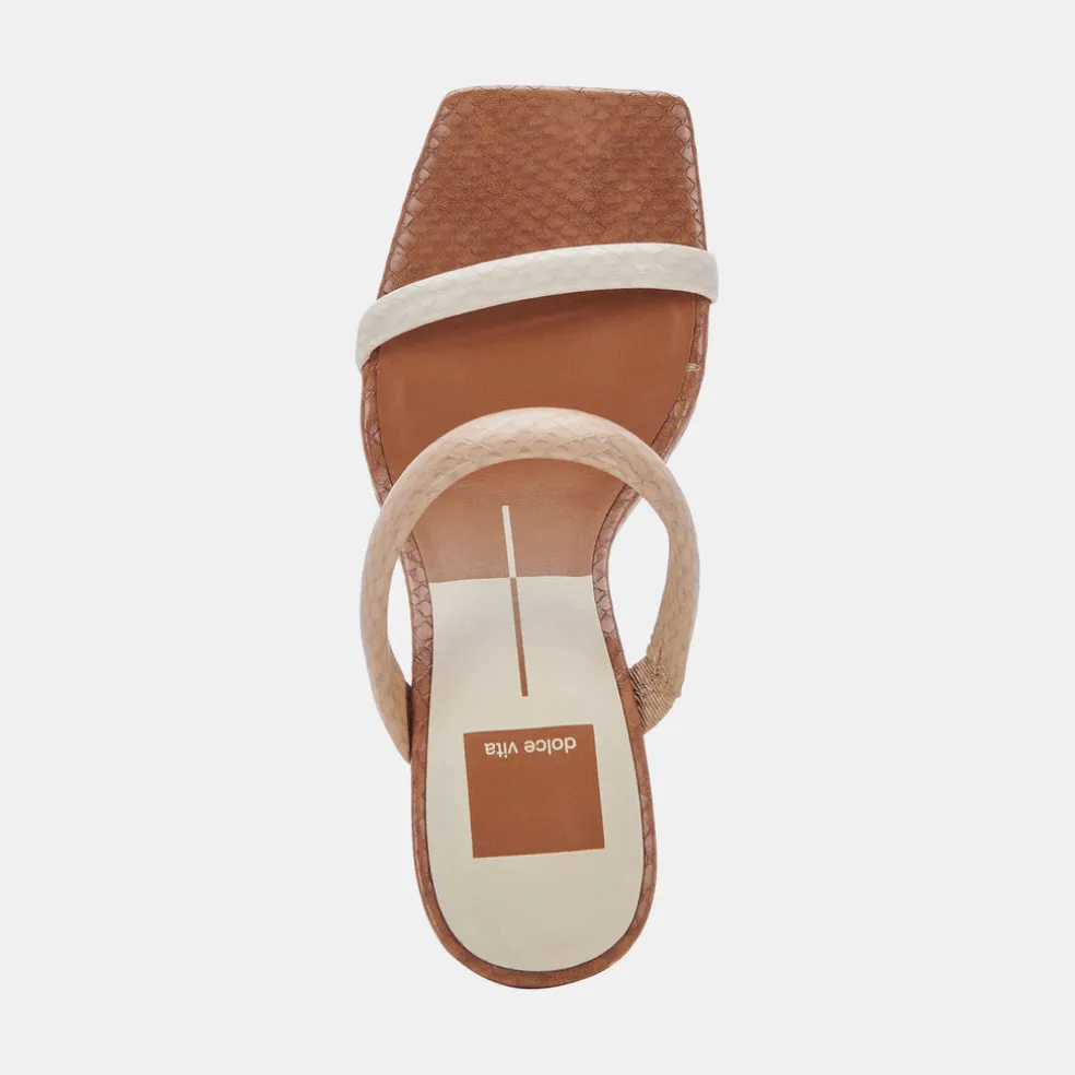 Novah Heels Lt Taupe Multi Stella