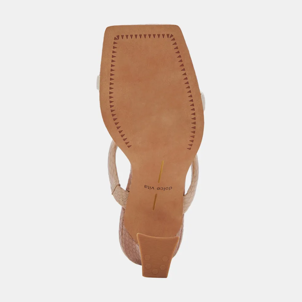 Novah Heels Lt Taupe Multi Stella