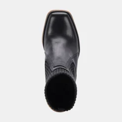 Odina Boots Black Leather