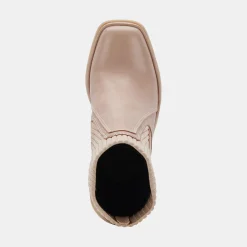 Odina Boots Taupe Leather
