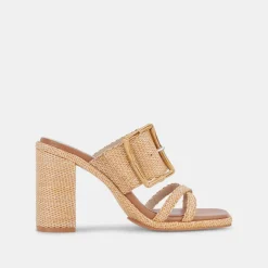Onnie Heels Warm Natural Raffia