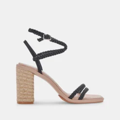 Oro Heels Black Stella