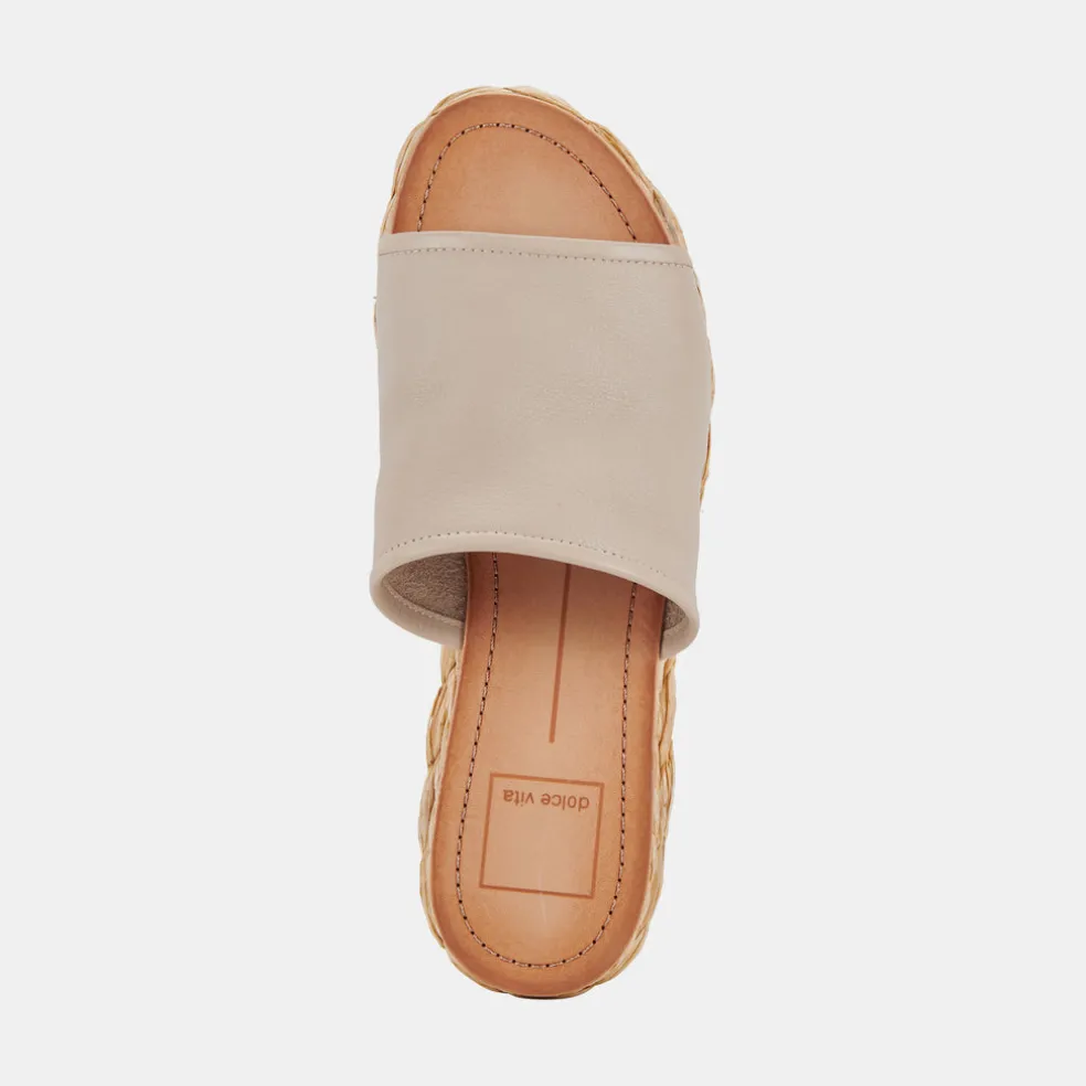 Pablos Sandals Sand Leather