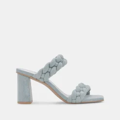 Paily Heels Light Blue Denim