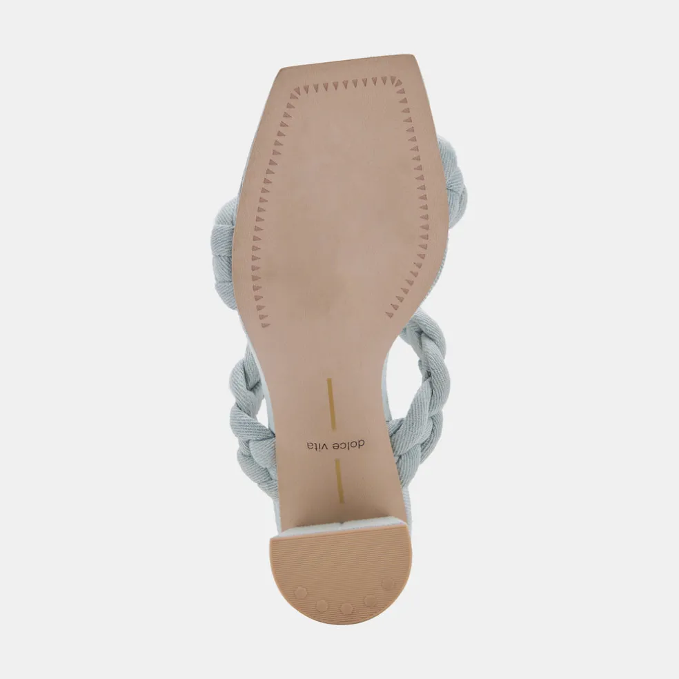 Paily Heels Light Blue Denim