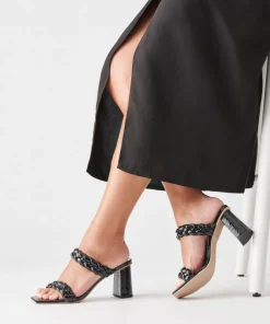 Paily Heels Midnight Patent Stella