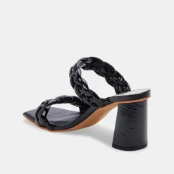 Paily Heels Midnight Patent Stella
