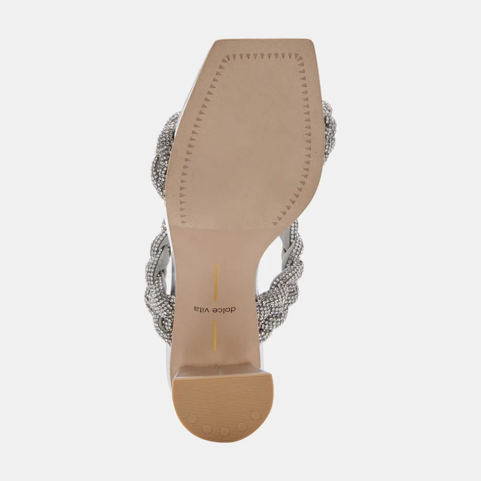 Paily Rhinestone Heels Crystal Rhinestone