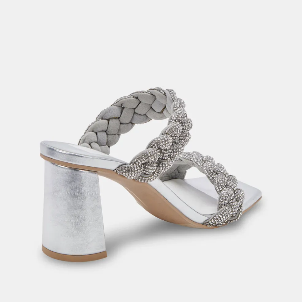 Paily Rhinestone Heels Crystal Rhinestone