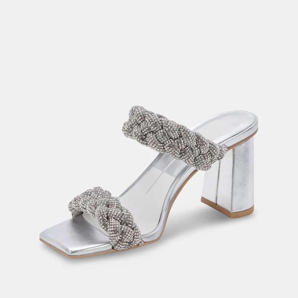 Paily Rhinestone Heels Crystal Rhinestone