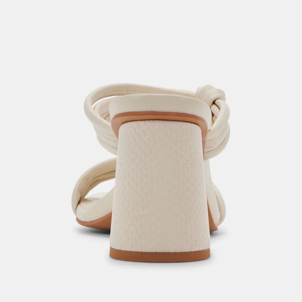 Pama Heels Ivory Stella
