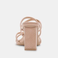 Patsi Heels Cream Leather