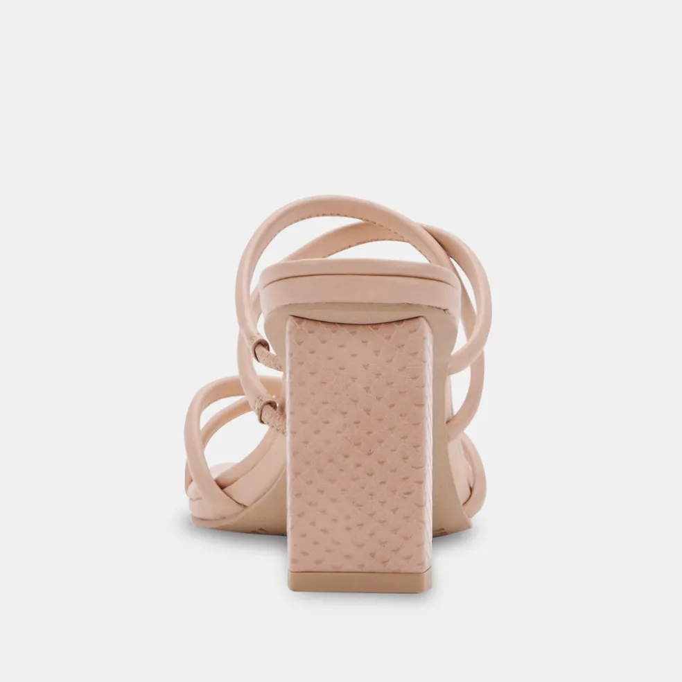 Patsi Heels Cream Leather