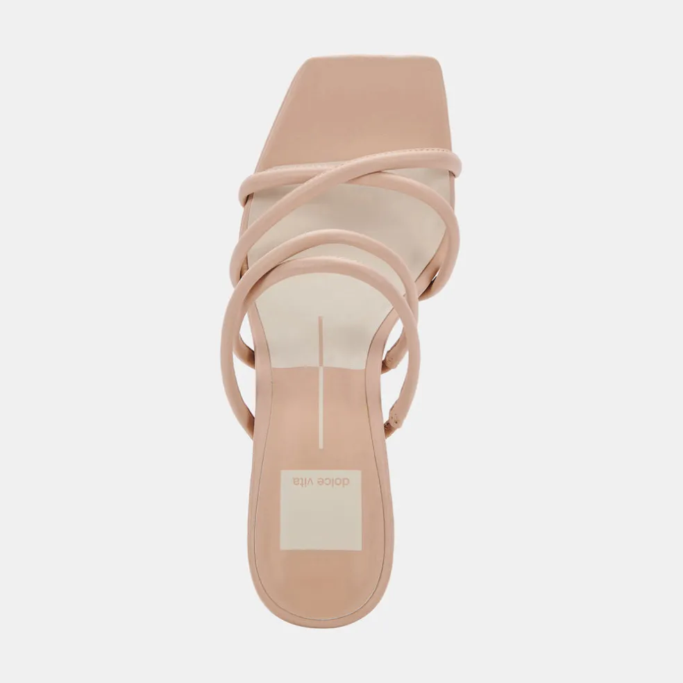 Patsi Heels Cream Leather