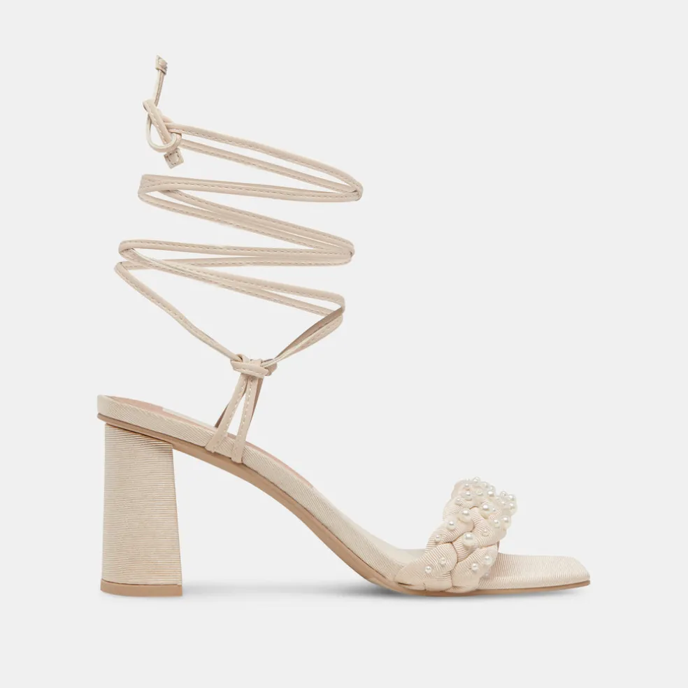 Paxten Heels Vanilla Pearls
