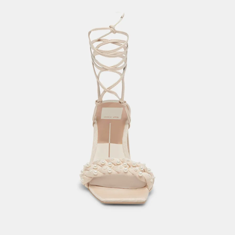 Paxten Heels Vanilla Pearls